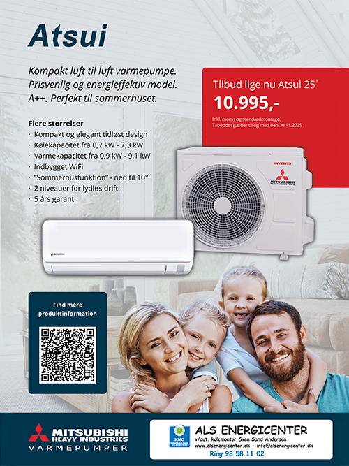 Als Energicenter A/S - Salg og serviceeftersyn af varmepumper i og omkring Hadsund, Als & Øster Hurup